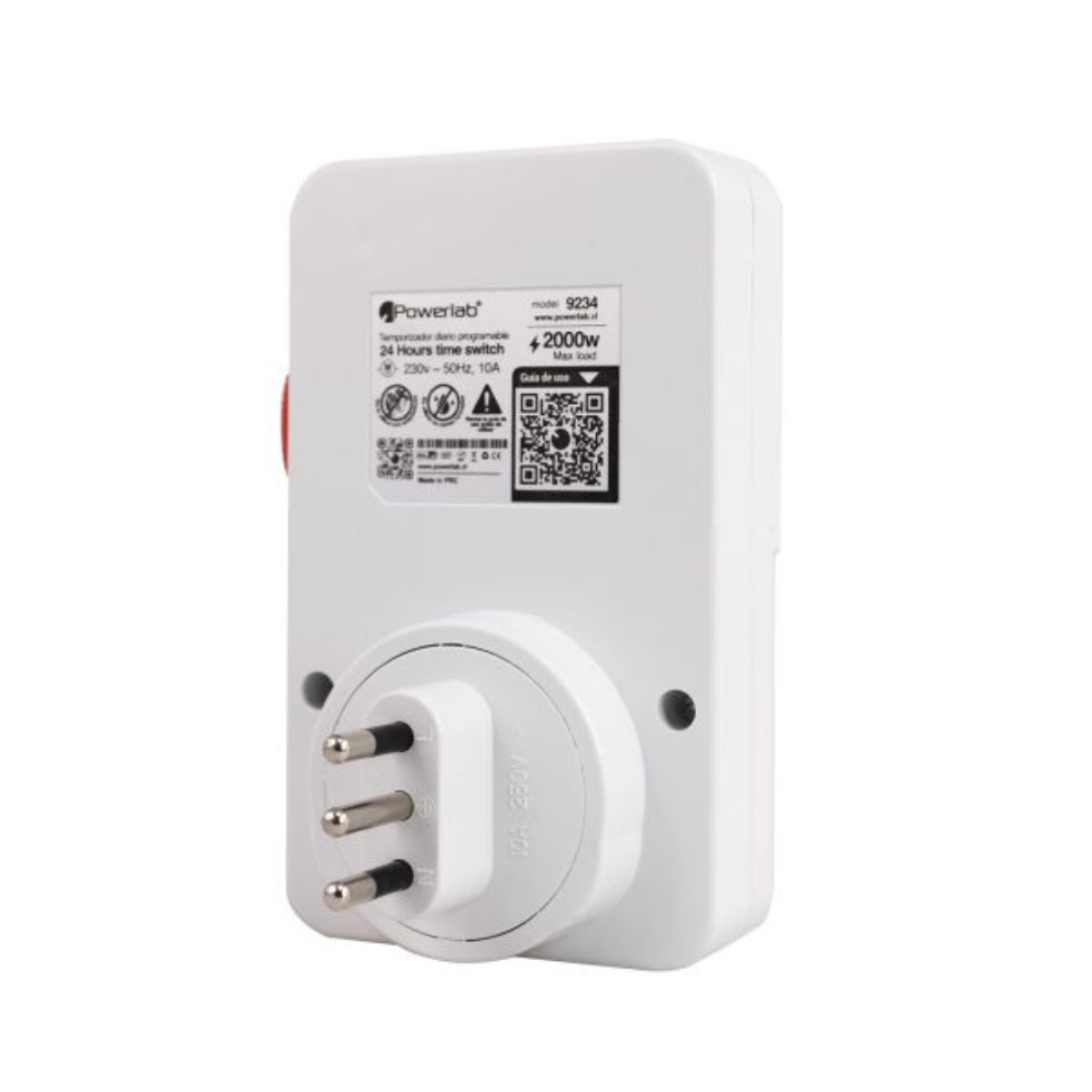 POWERLAB - TIMER ANALOGO POWERLAB 2000 WATTS 09234.