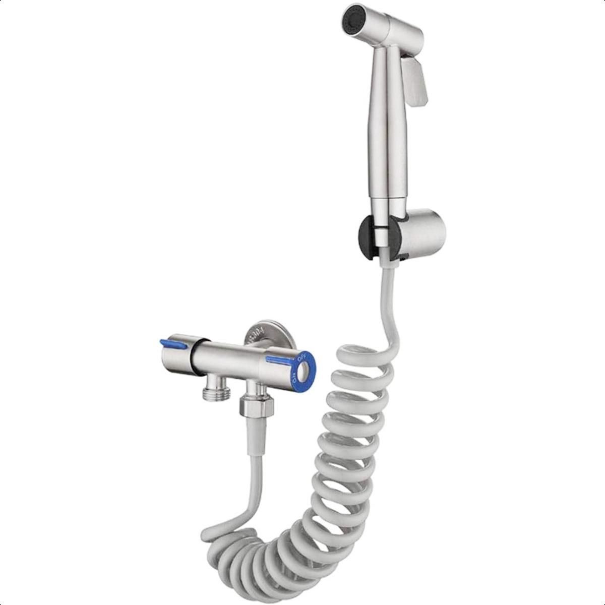 GENERICO - Ducha Bidet Manual de Acero Inoxidable para Baño