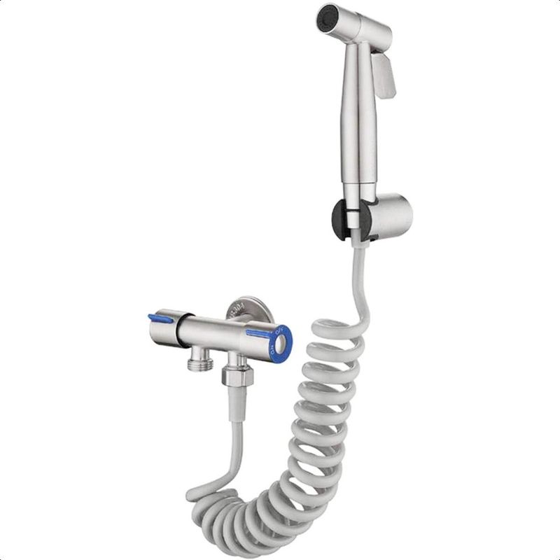 GENERICO - Ducha Bidet Manual de Acero Inoxidable para Baño