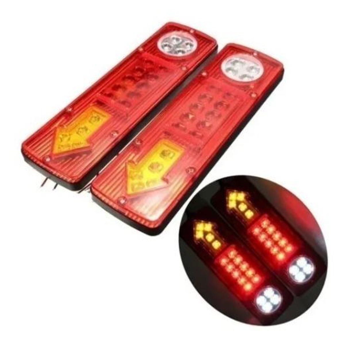 GENERICO - Stop Led de Reversa para Tricimoto y Camiones