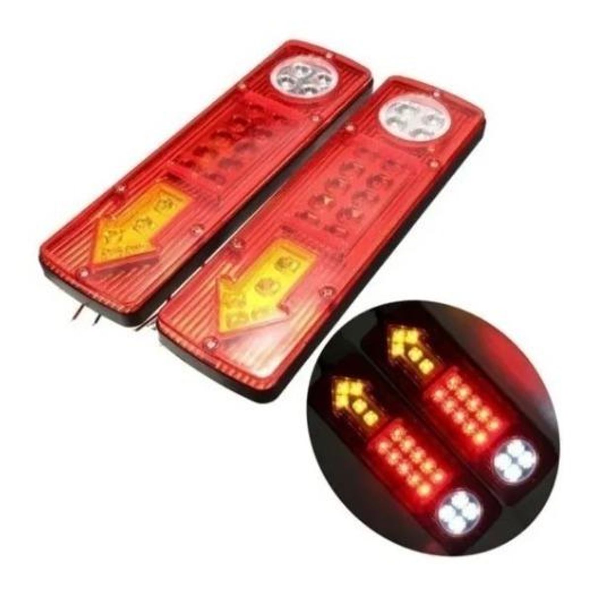 GENERICO - Stop Led de Reversa para Tricimoto y Camiones