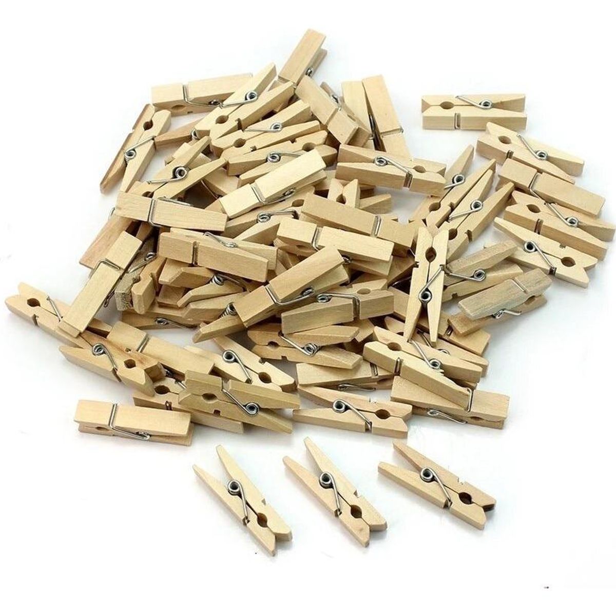 GENERICO - Pack de 20 Pinzas en Forma de Perro para Colgar Ropa