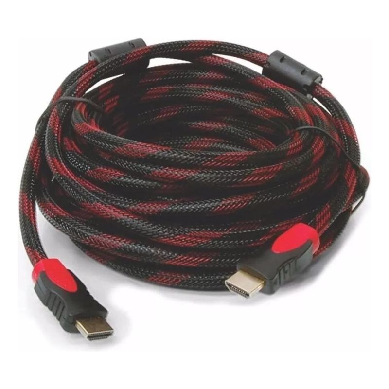 GENERICO - Cable HDMI 10 M 4K Alta Velocidad Con Conectores Dorseos