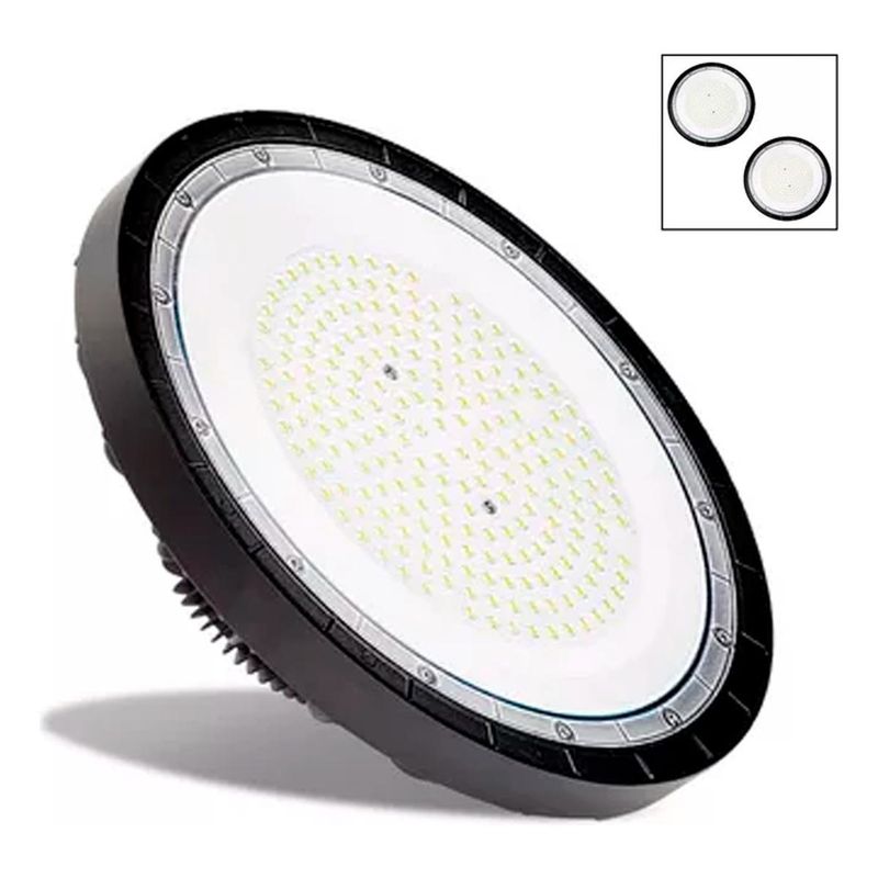 GENERICO - Pack de 2 Focos Plafón LED 100W IP65 Luz Fría 6500K