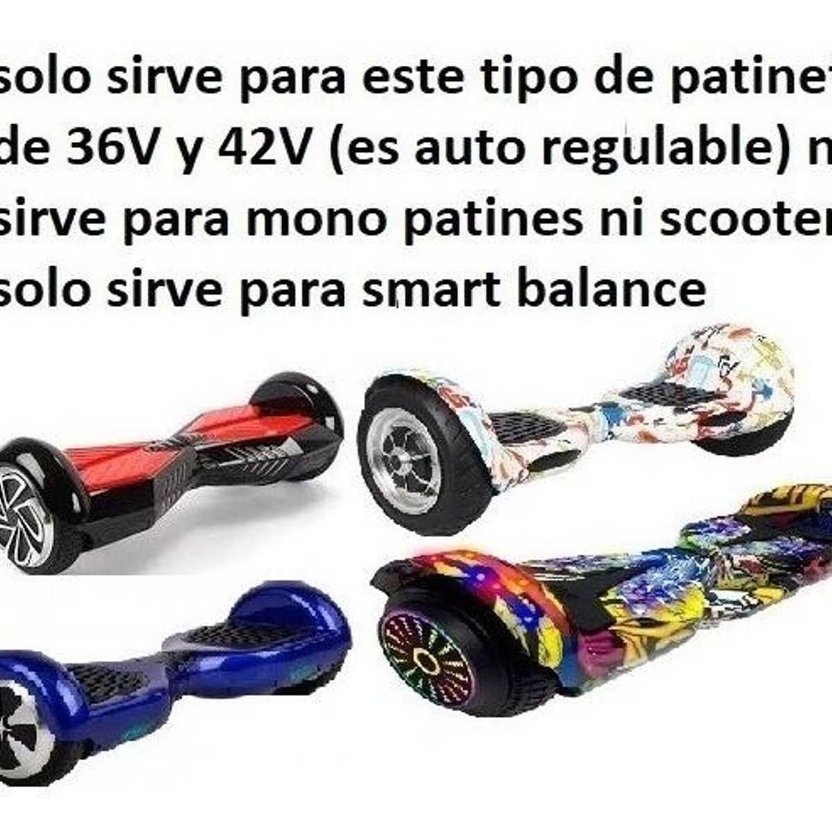 GENERICO - Cargador Autorregulable Para Scooter Eléctrico 36V