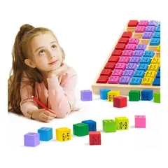 GENERICO - Bloques de Aprendizaje Montessori en Madera para Niños
