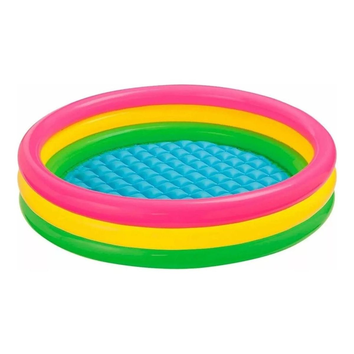 GENERICO - Piscina Inflable Redonda para Niños - Arcoíris 86 cm