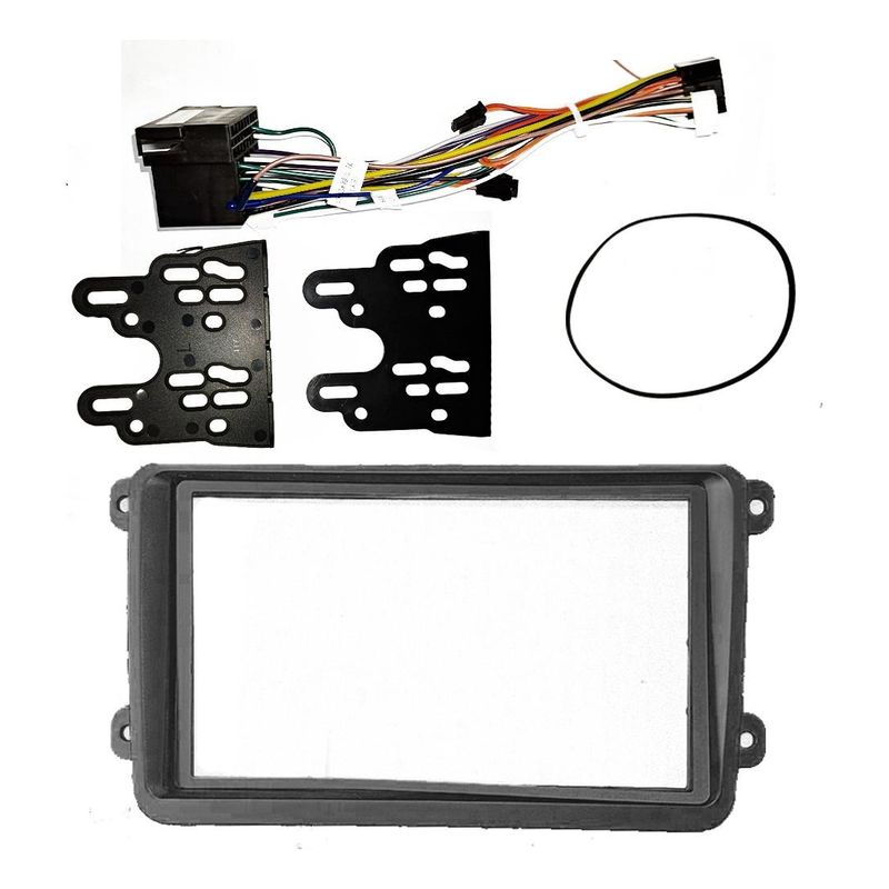 GENERICO - Bisel Adaptador Estéreo Genérico para Volkswagen 7 Pulgadas