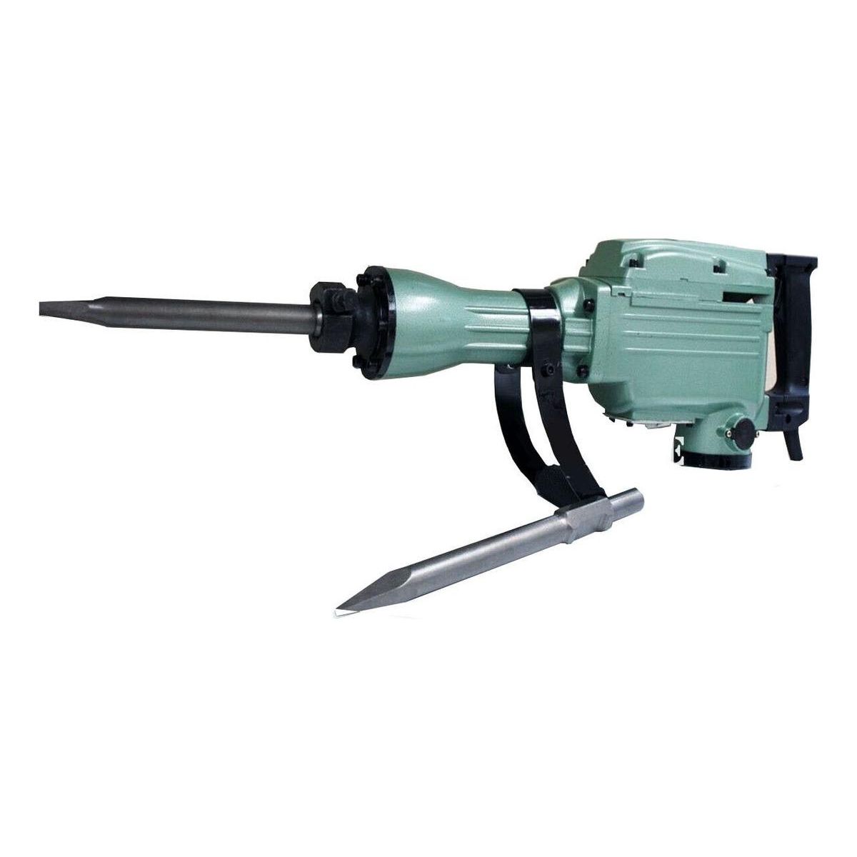 GENERICO - Martillo Demoledor Electrico Cincel 2400W 175Kg con Maleta