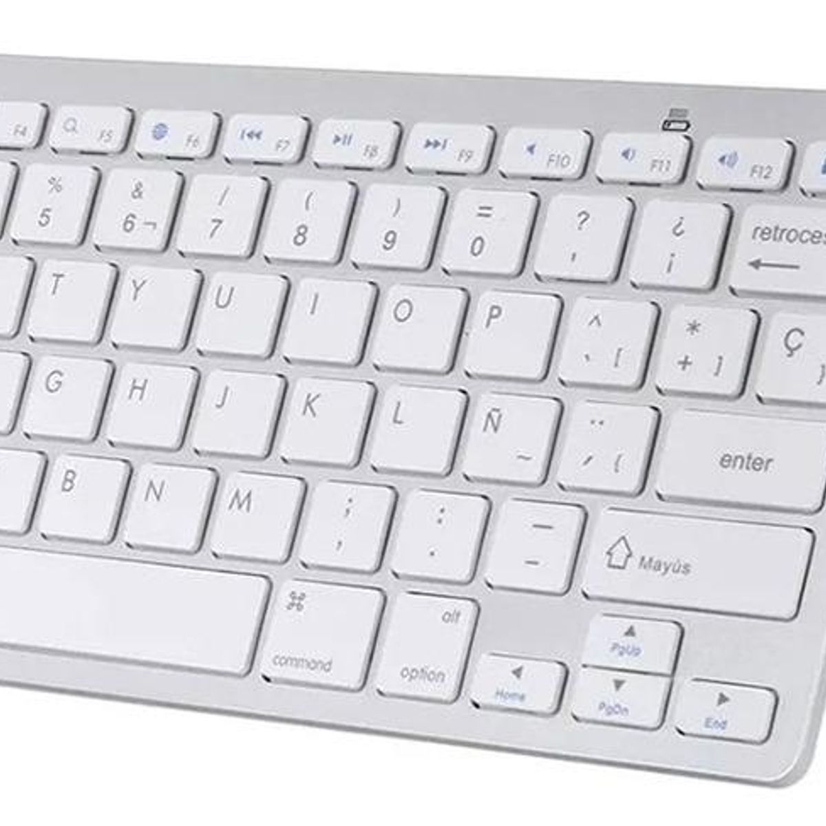 GENERICO - Kit Inalámbrico Bluetooth Teclado y Ratón Español Recargables