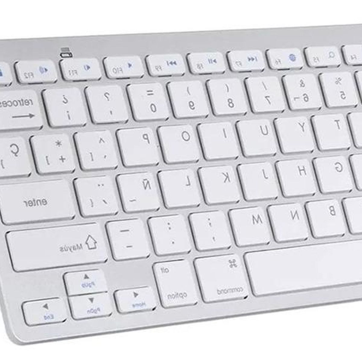 GENERICO - Kit Inalámbrico Bluetooth Teclado y Ratón Español Recargables