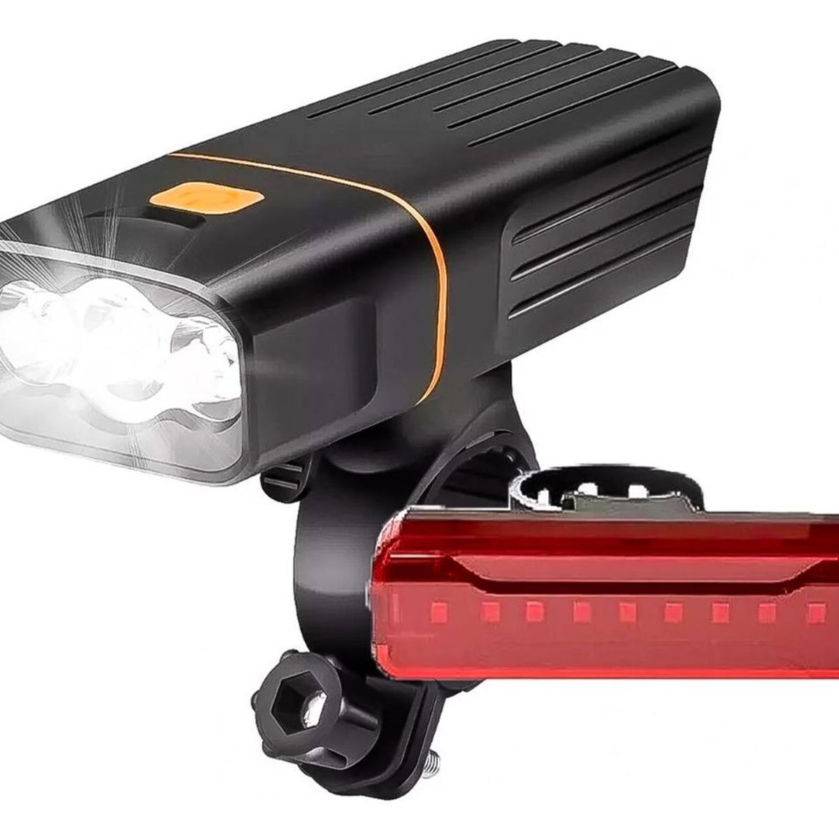 GENERICO - Luz Recargable para Bicicleta Delantera y Trasera IPX5