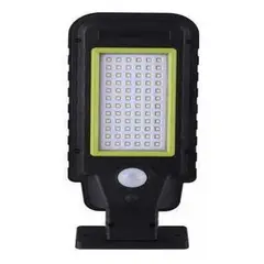 GENERICO - Foco Solar 60 LED con Sensor de Movimiento para Exterior