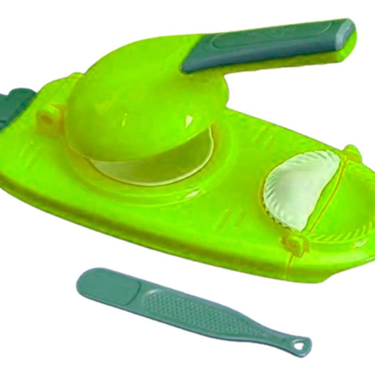 GENERICO - Prensa para Dumplings y Empanadas 2 en 1 Redonda