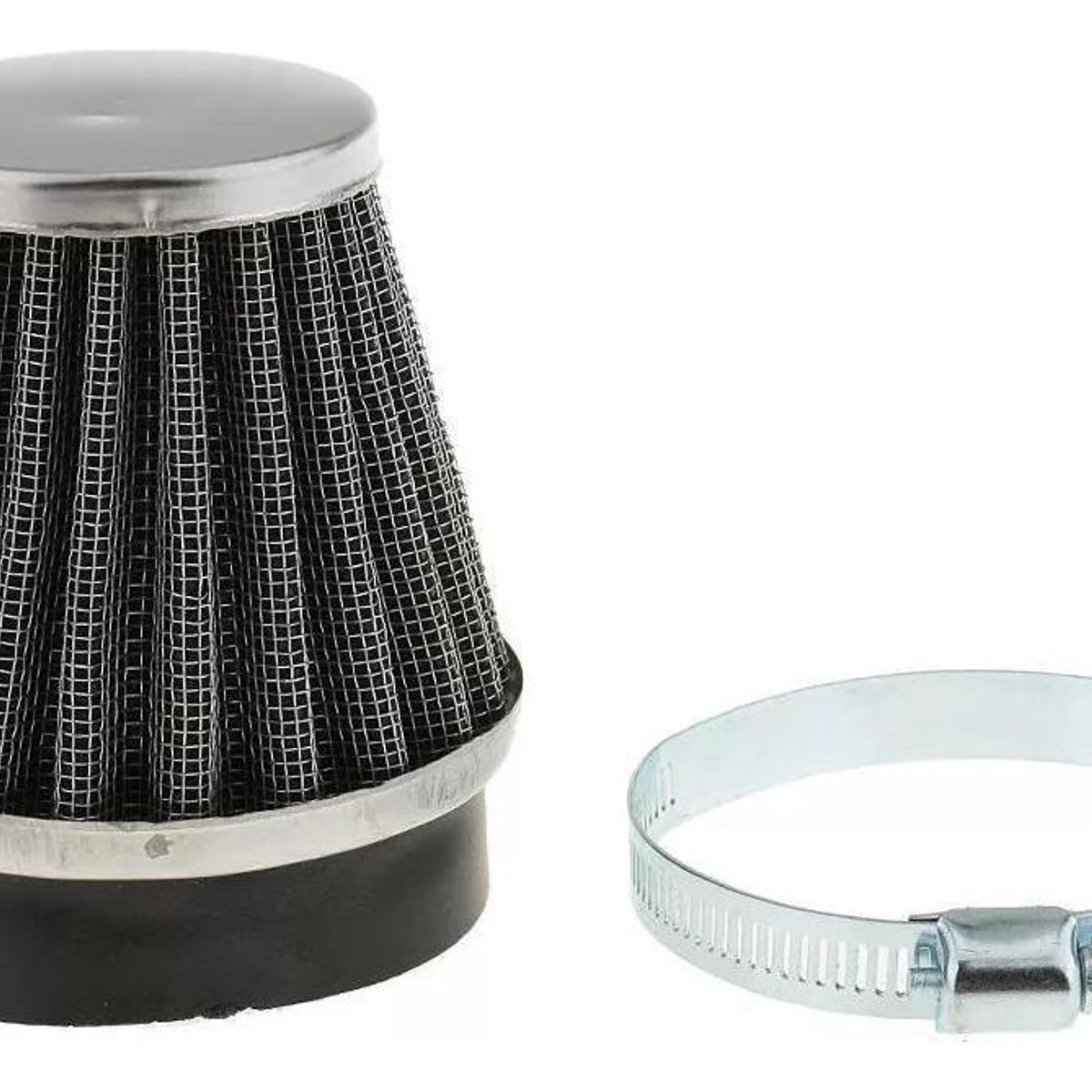 GENERICO - Filtro de Aire para Moto de 60 mm Ajuste Universal