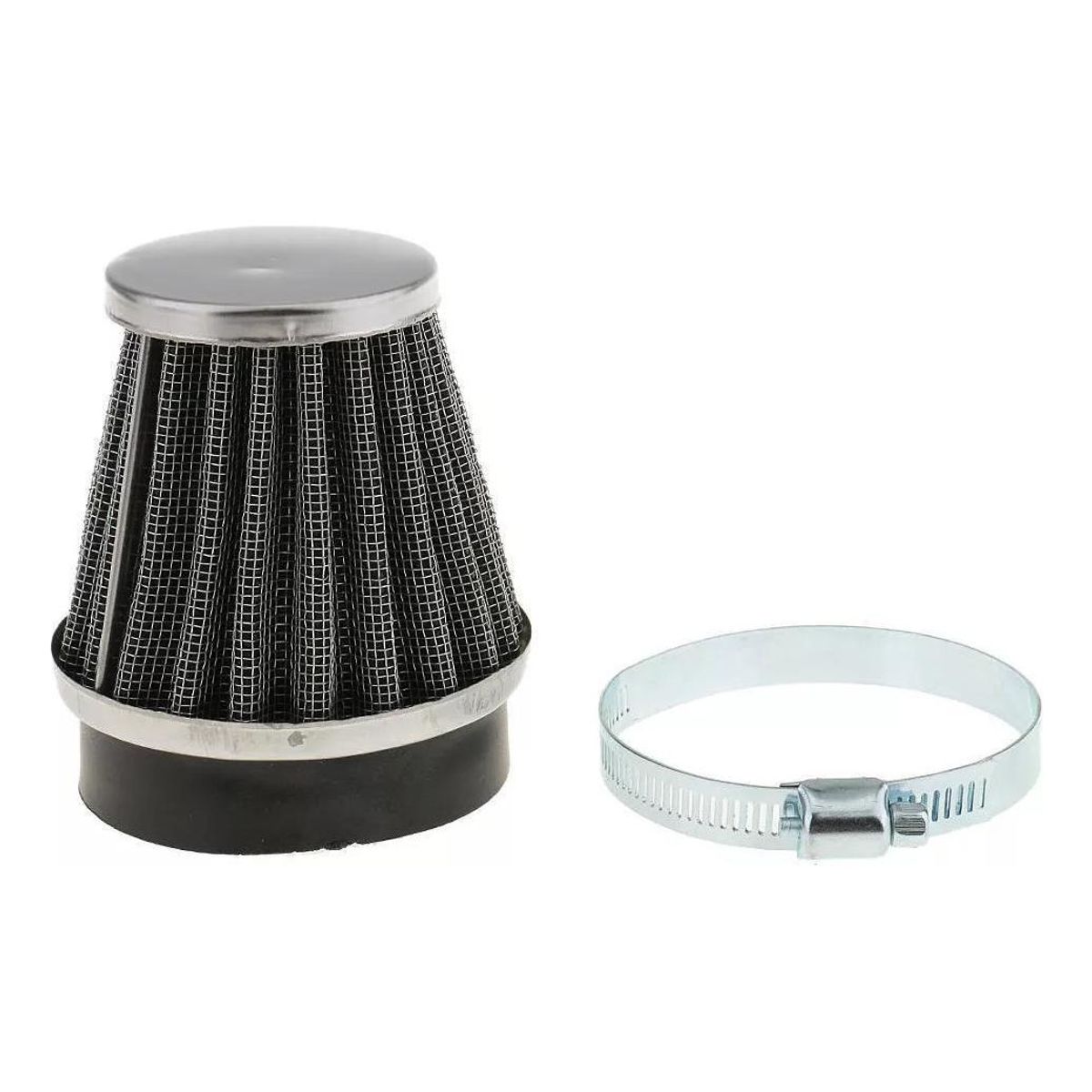 GENERICO - Filtro de Aire para Moto de 60 mm Ajuste Universal