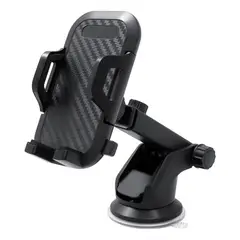 GENERICO - Soporte Celular para Auto con Brazo Ajustable y Ventosa Fuerte