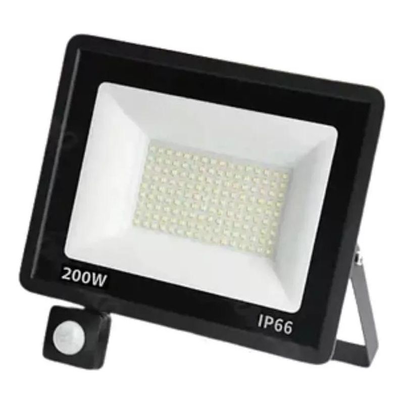 GENERICO - Foco LED Exterior con Sensor de Movimiento 200W IP66