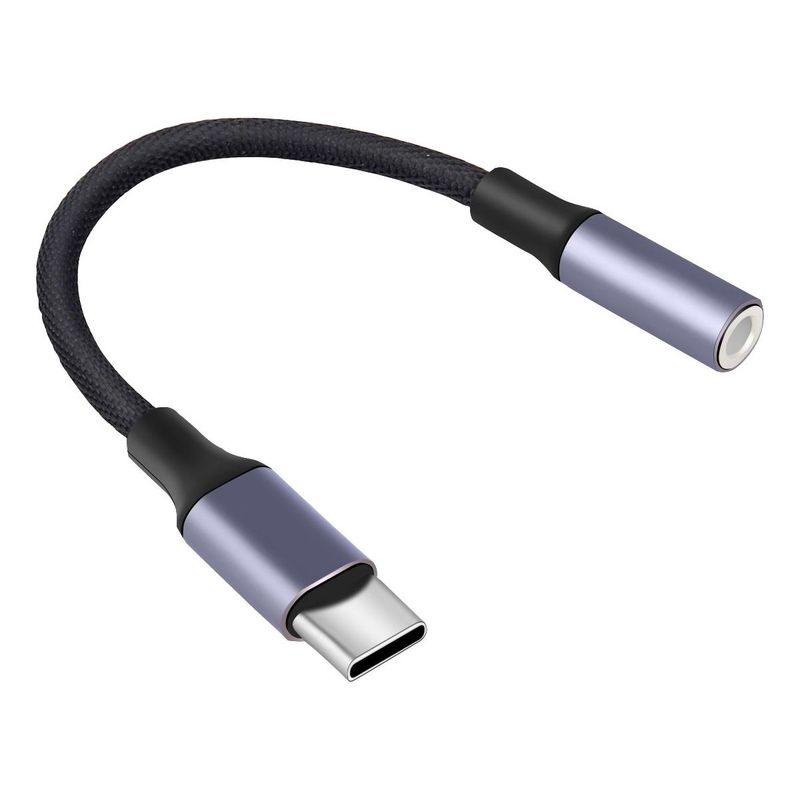 GENERICO - Adaptador Tipo-C a Jack 35mm para Auriculares Estéreo