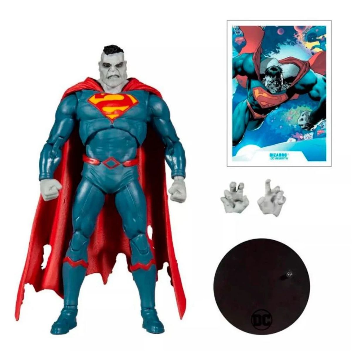MCFARLANE TOYS - Figura Superman Bizarro - Dc Multiverse Mcfarlane