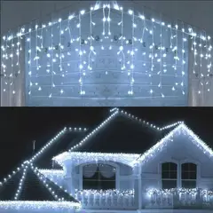 GENERICO - Guirnalda de Luces LED Cascada 10m con 300 Focos Decorativos