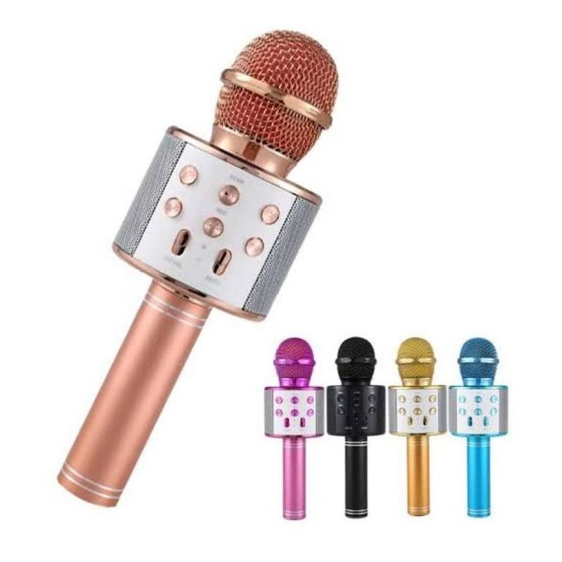GENERICO - Micrófono Karaoke Bluetooth con Parlante Integrado