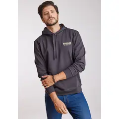 WRANGLER - Poleron Hombre Regular Fit Hoodie Faded Black