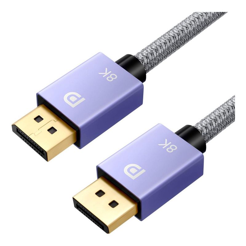 GENERICO - Cable DisplayPort V14 8K 60Hz 2 Metros para Alta Resolución