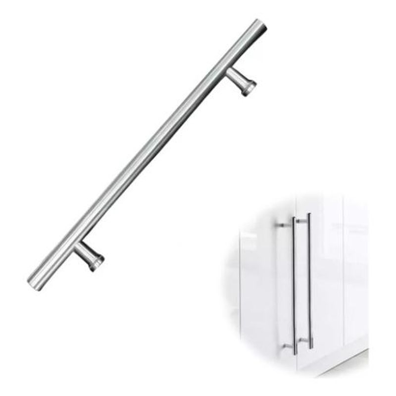 GENERICO - Manija de Acero Inoxidable 60 cm para Puertas y Armarios