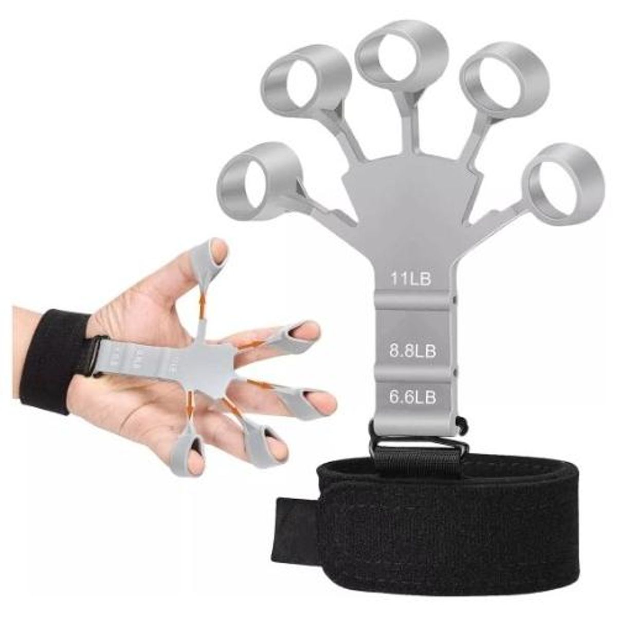 GENERICO - Fortalecedor de Manos y Estirador de Dedos 21 lb