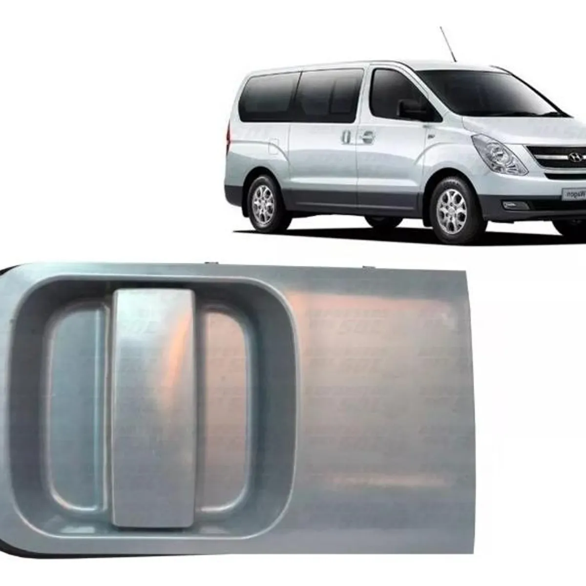 Manilla Exterior Derecha para Hyundai H-1 2008-2016, marca GENERICO - Foto Principal