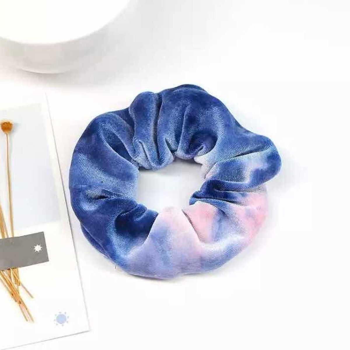 GENERICO - Colet Amarrado de Pelo Color Desteñido para Mujer