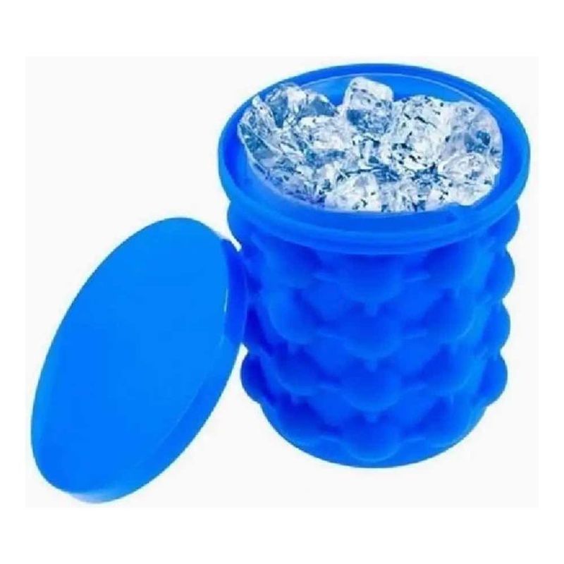 GENERICO - Hielera de Silicona Flexible para Cubitos de Hielo