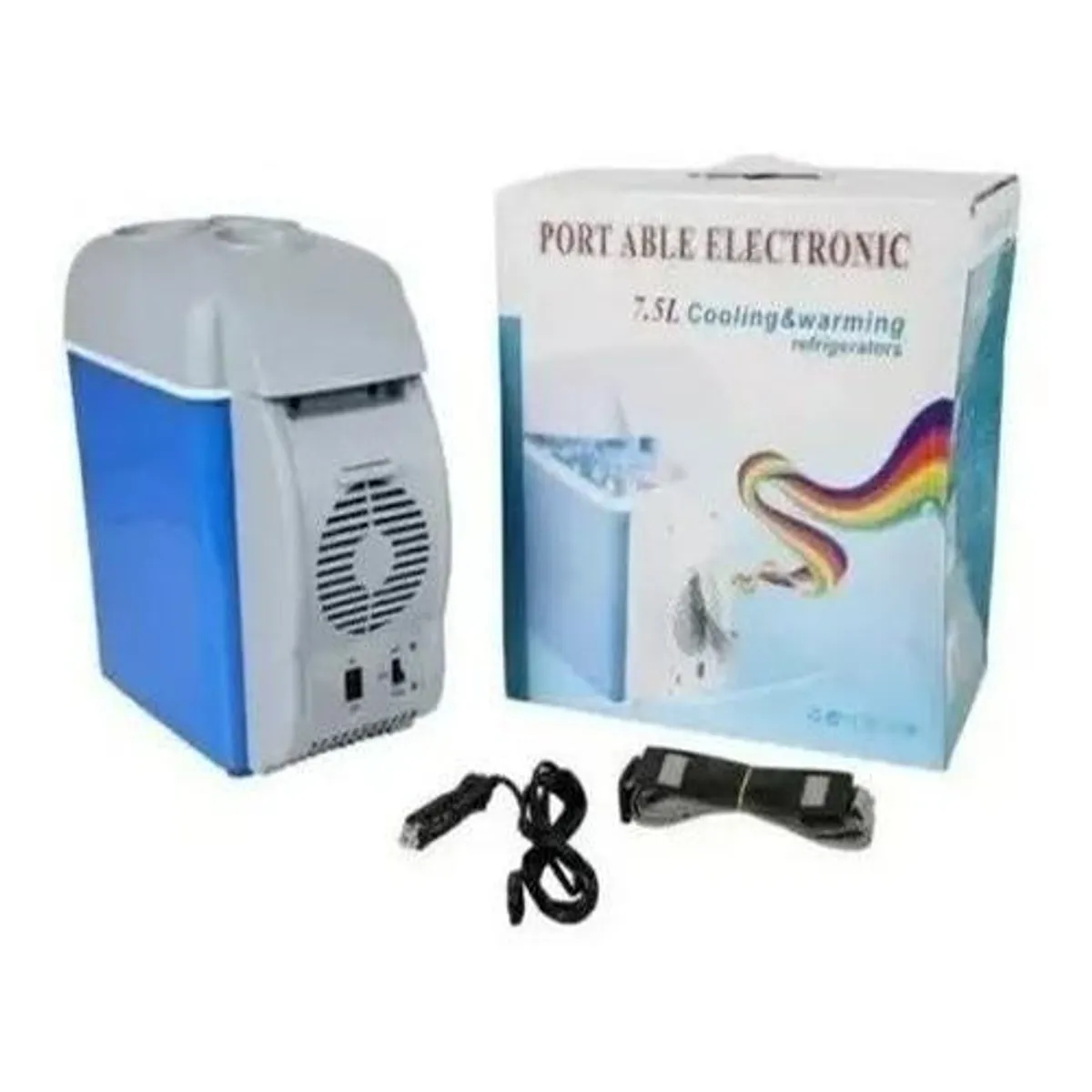 GENERICO - Refrigerador y Calentador Eléctrico Portátil para Auto 12V.