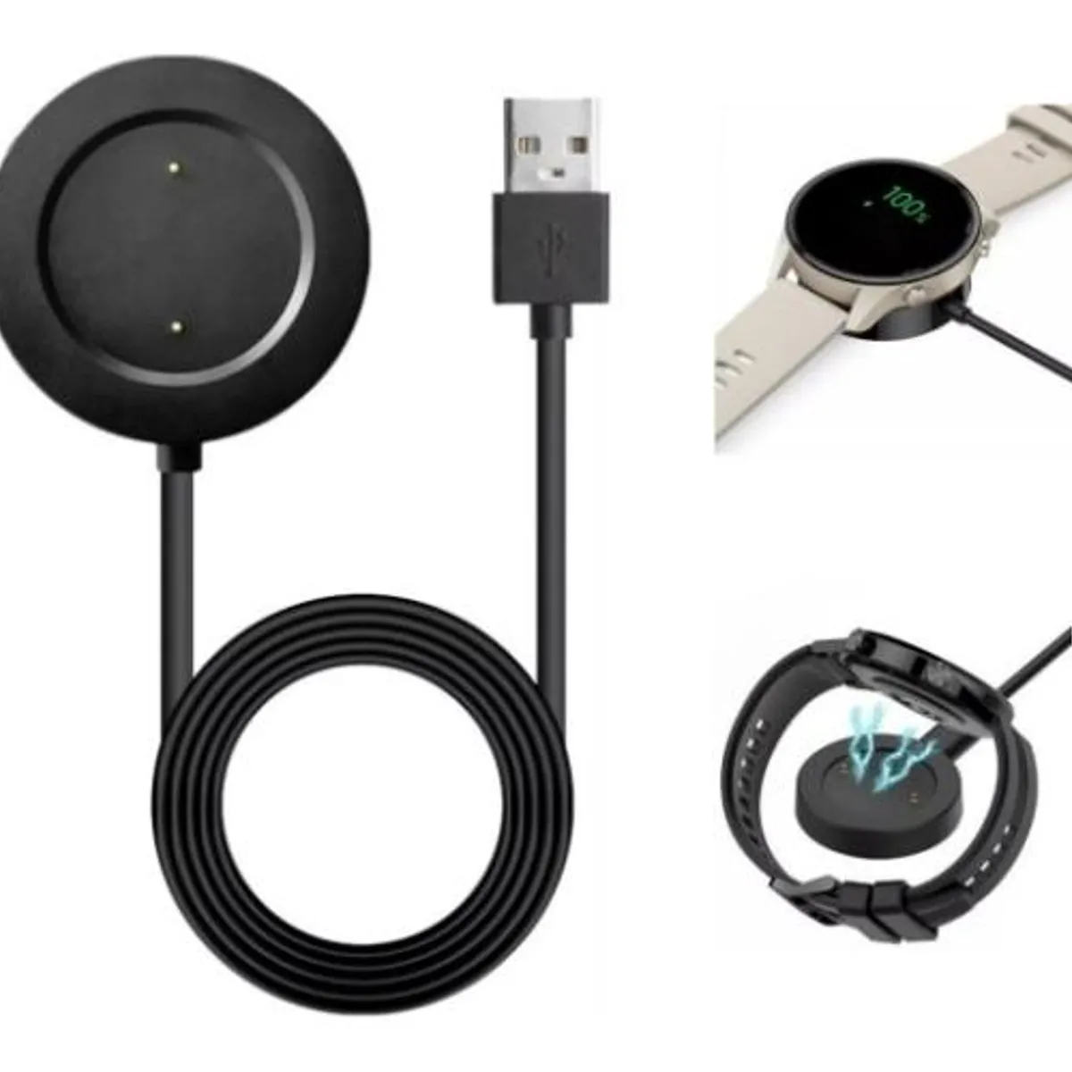 GENERICO - Cargador Magnético USB para Xiaomi Mi Watch - 1 Metro