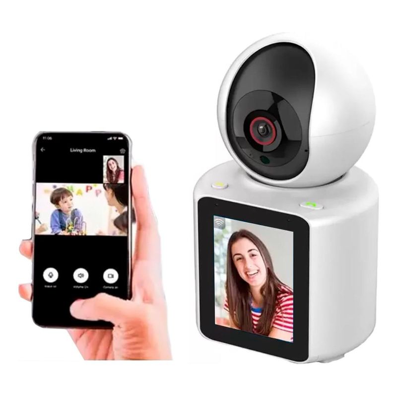 GENERICO - Monitor de Bebé WiFi 360° con Cámara HD y Voz