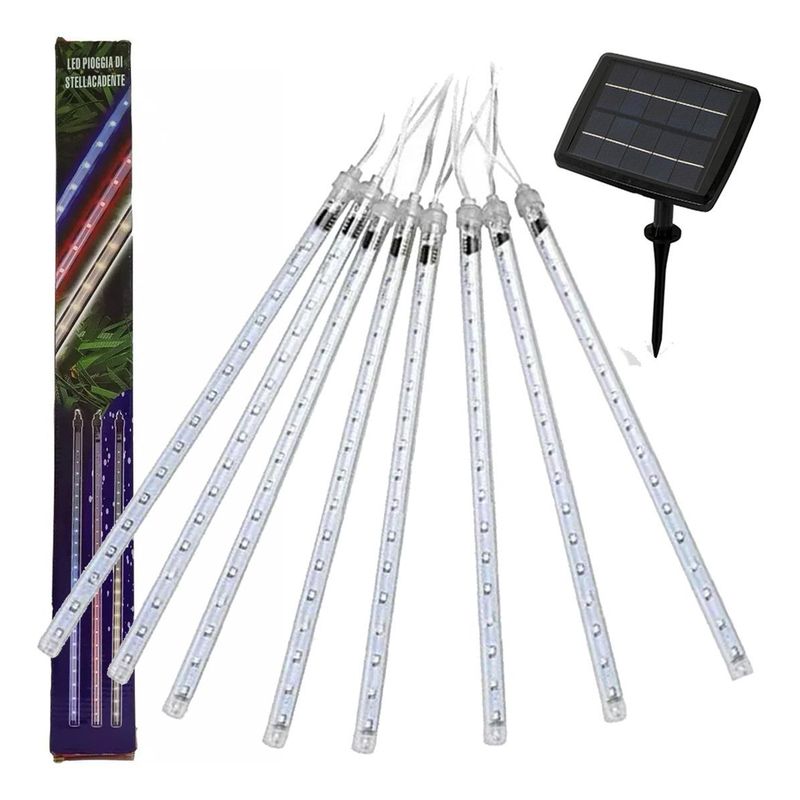 GENERICO - Luces LED Solares Meteoros para Decoración Exterior