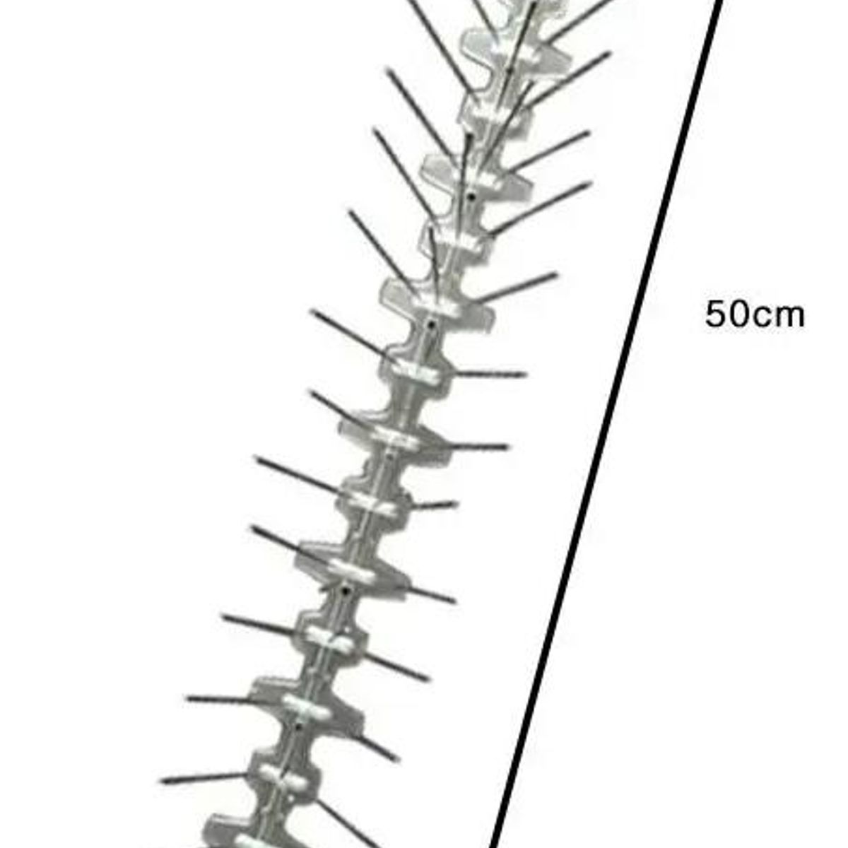 GENERICO - Púas Antipalomas de Acero Inoxidable Pack de 5 Unidades