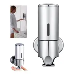 GENERICO - Dispensador De Jabón De Pared 500ml Con Ventana Visual
