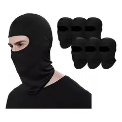 GENERICO - Pack de 6 Balaclavas de Poliéster para Deporte y Motociclismo
