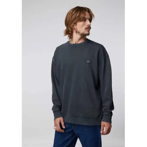 LEE - Poleron Hombre Loose Fit Black Dusty