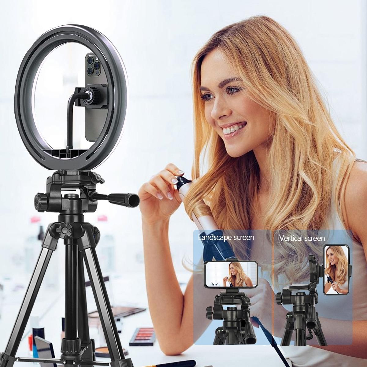 GENERICO - Trípode Profesional Ajustable 17m para Cámara y Celular