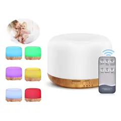 GENERICO - Humidificador y Difusor Ultrasónico con Luz Nocturna