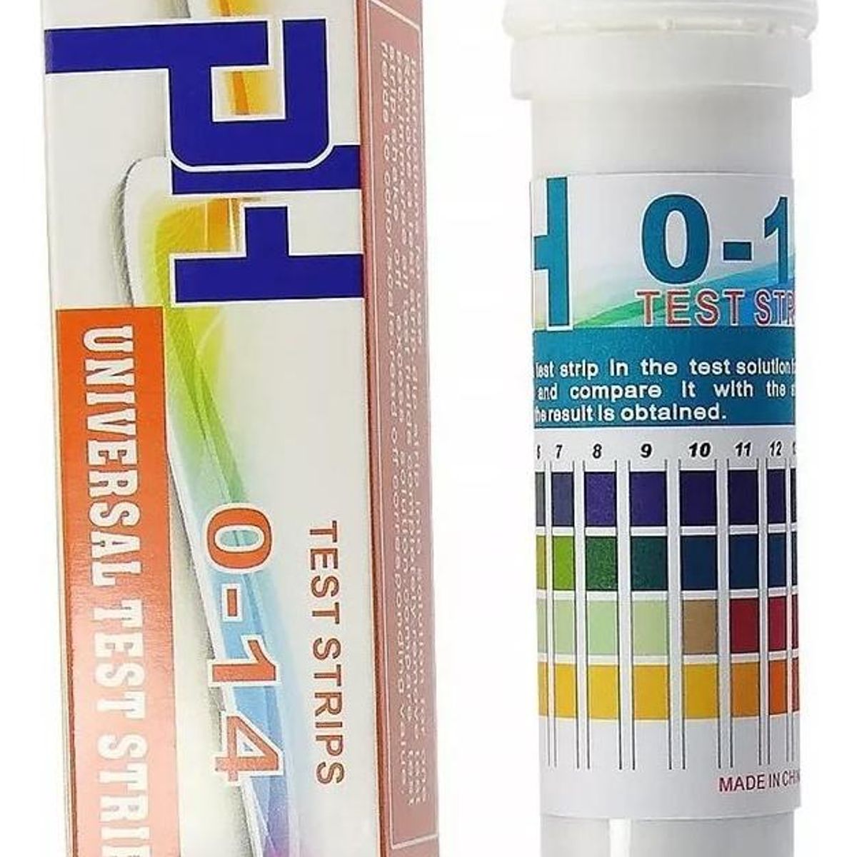 GENERICO - Tiras de Papel para Medir pH - 150 Unidades Rango 0-14