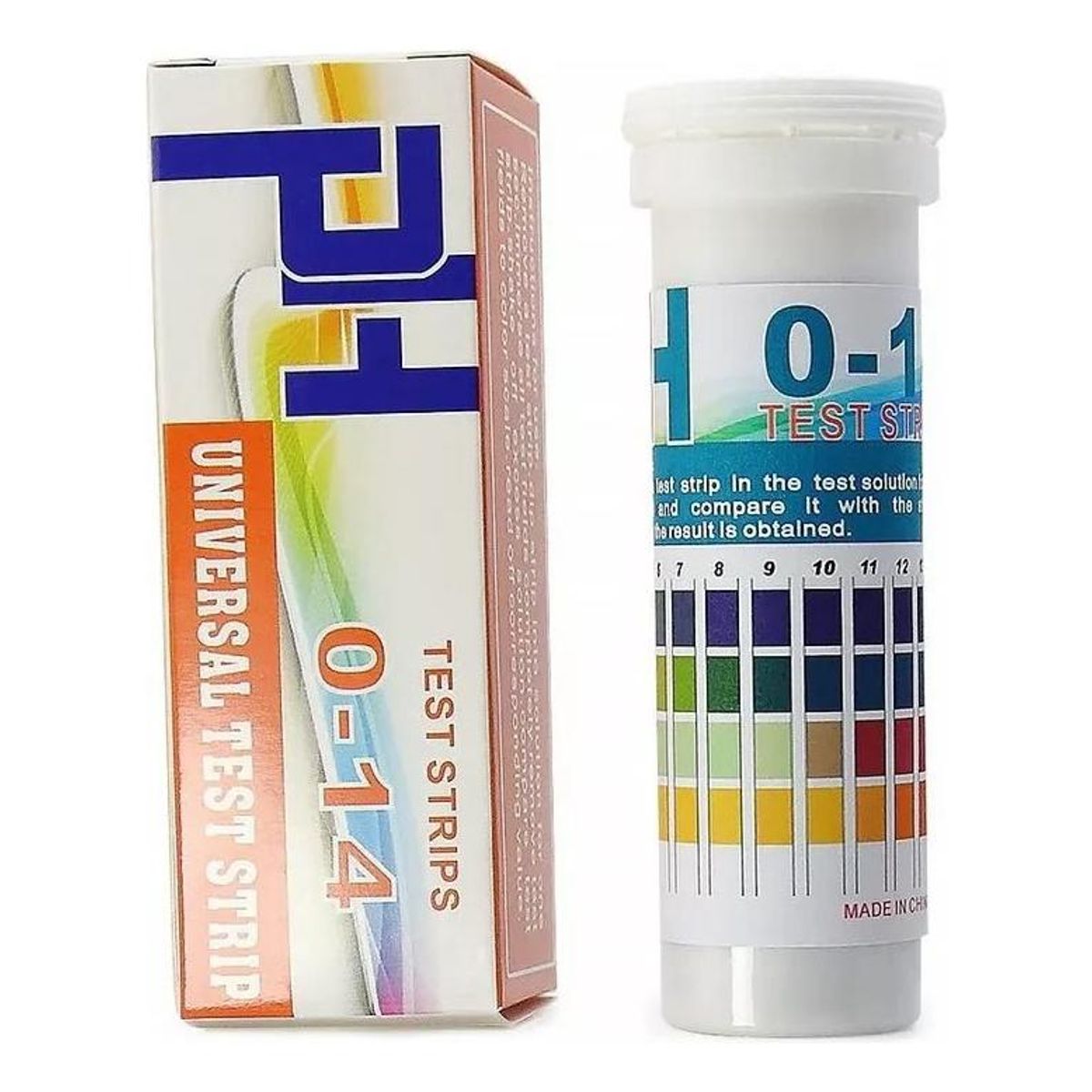 GENERICO - Tiras de Papel para Medir pH - 150 Unidades Rango 0-14