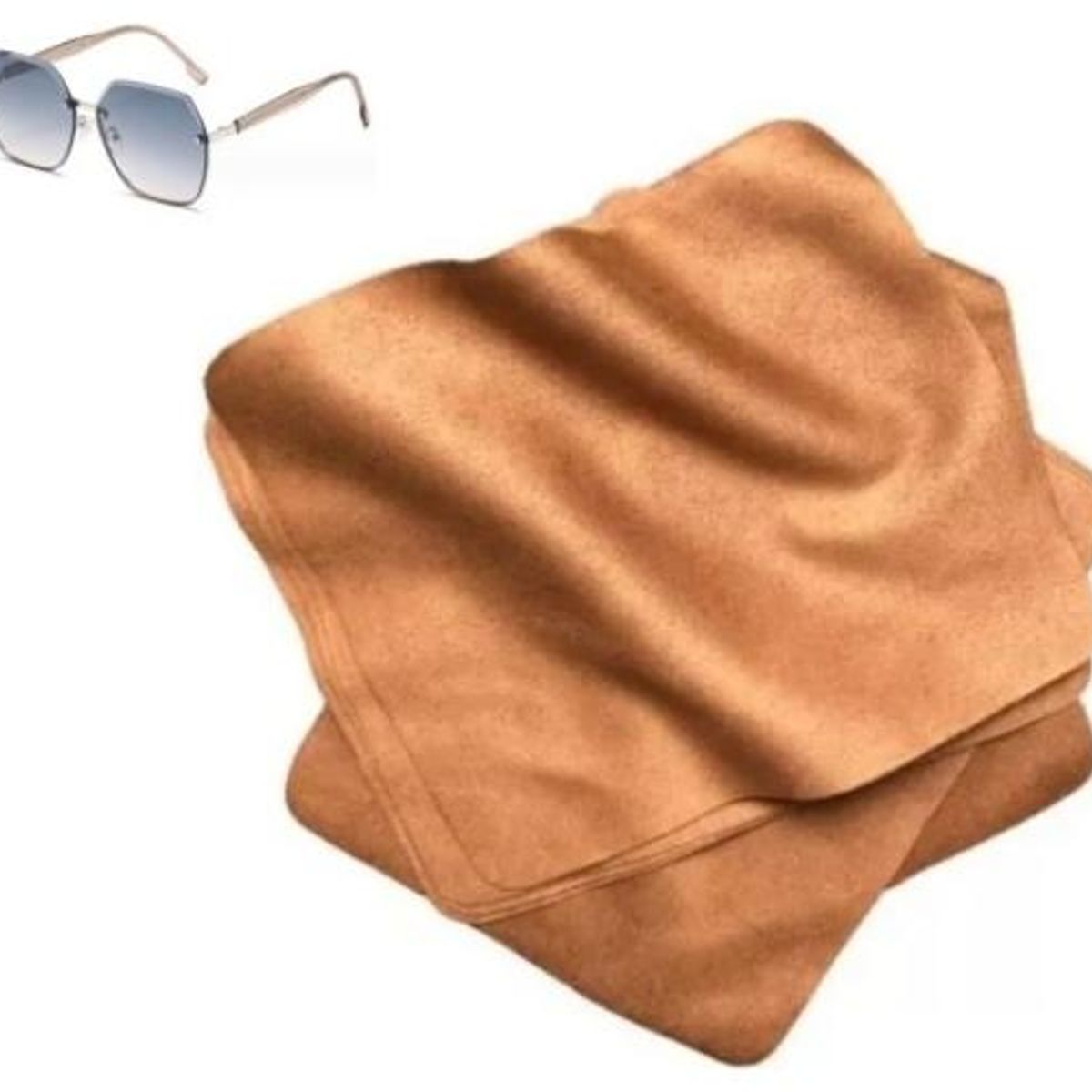 GENERICO - Pack de 8 Paños de Microfibra para Limpieza de Lentes y Pantallas