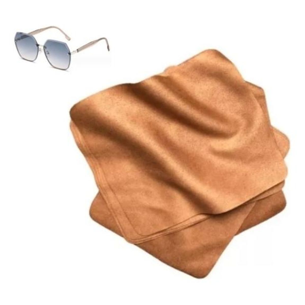 GENERICO - Pack de 8 Paños de Microfibra para Limpieza de Lentes y Pantallas