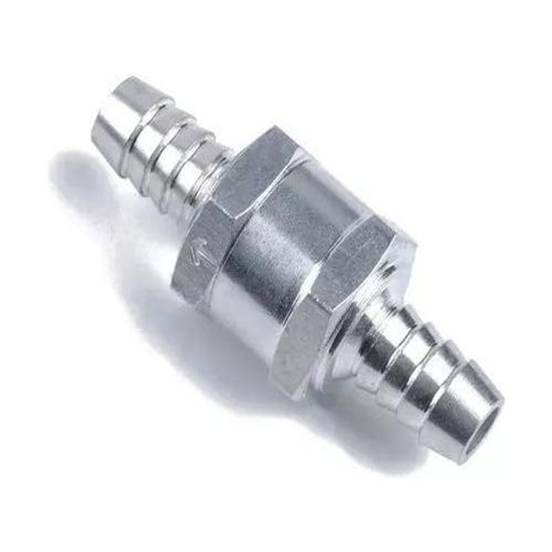 GENERICO - Válvula Antiretorno de Aluminio de 8 mm de Diámetro