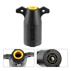 GENERICO - Enchufe 7 Pines Macho para Remolque Caravana