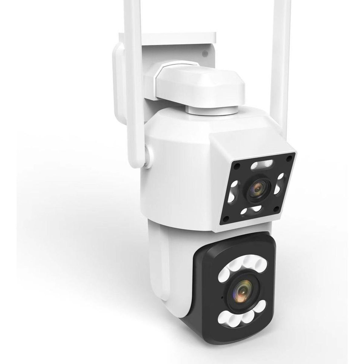 GENERICO - Cámara de Seguridad Doble Visión Wifi para Exterior